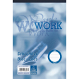 Work schrijfblok, ft A5, 70 g/m², 100 vel, gelijnd