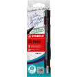 STABILO dr!ver fineliner, medium punt, geassorteerde kleuren, blister van 4 stuks