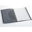 Europel showalbum Opus Frontview, ft A4, PP, 30 tassen, antraciet