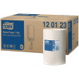 Tork Universal Basic Mini poetspapier, centerfeed, 1-laags, systeem M1, wit, doos van 11 rollen