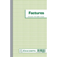 Exacompta facturen, ft 21 x 13,5 cm, dupli, Franstalig