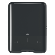 Handdoekdispenser Tork H3 Elevation C-vouw en Z-vouw zwart 553008