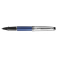 Rollerpen Waterman Expert metallic Blue CT fijn