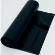 Vuilniszak 37 micron, ft 70 x 110 cm, 120 liter, zwart, rol van 25 stuks