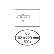Envelop Hermes C5 162x229mm venster 4x11links 500stuks
