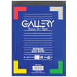 Gallery schrijfblok, ft A5, gelijnd, blok van 100 vel