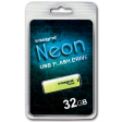 Integral Neon USB 2.0 stick, 32 GB, geel