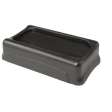 Deksel Rubbermaid Slim Jim Vented gesloten met swingsysteem grijs