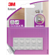 3M zelfklevende stootdoppen, ft 13 x 13 mm, transparant, blister van 10 stuks