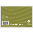 Aurora witte systeemkaarten, ft 10 x 15 cm, effen, pak van 100 stuks