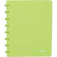 Atoma Trendy schrift, ft A5, 144 bladzijden, gelijnd, transparant groen