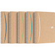 Oxford Touareg spiraalschrift, 180 bladzijden, ft A5, geruit 5 mm, geassorteerde kleuren