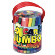 Carioca viltstift Jumbo, 50 stiften in een plastic pot
