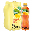 Fuze Tea frisdrank, bruisend, fles van 40 cl, pak van 24 stuks, zwarte thee