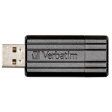 Verbatim PinStripe USB 2.0 stick, 16 GB, zwart