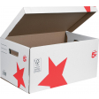 Pergamy containerdoos, 52 x 26 x 34 cm (l x h x p), wit, manuele montage