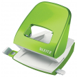 Leitz WOW perforator, 30 blad, groen, op blister