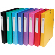 Exacompta elastobox Exabox 8 geassorteerde kleuren: geel, rood, roze, paars, blauw, turquoise, groen e...