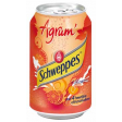 Schweppes Agrum frisdrank, blikje van 33 cl, pak van 24 stuks