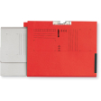 Arnato verzamelmap met 1 soufflet en tabrand, ft A4, rood, doos van 100 stuks