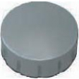 MAUL magneet Solid, 15 mm, trekkracht 150 gr, doos van 10 stuks, grijs