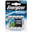 Energizer batterijen Lithium AA, blister van 4 stuks