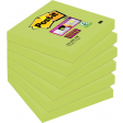 Post-it Super Sticky notes, 90 vel, ft 76 x 76 mm, pak van 6 blokken, groen (clover green)