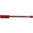 Pergamy balpen, medium punt, rood