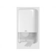Toiletpapierdispenser Tork Twin Mid-size T6 Elevation wit 557500