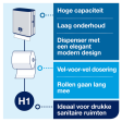 Handdoekroldispenser Tork H1 Image Line Matic zilver 460001