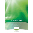 Aurora Splendid cursusblok, ft A4, 70 g/m², 2-gaatsperforatie, gelijnd, 100 vel