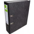 Q-CONNECT ordner, voor ft A4, uit karton, rug van 8 cm, gewolkt zwart