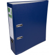 Q-CONNECT ordner, voor ft A4, uit PP en papier, met beschermrand, rug van 8 cm, donkerblauw