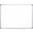 Q-CONNECT whiteboard, met aluminium frame, melamine, 1zijde wit, 1 zijde geruit, 90 x 60 cm