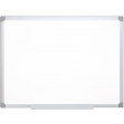 Q-CONNECT whiteboard, met aluminium frame, melamine, 1zijde wit, 1 zijde geruit, 120 x 90 cm