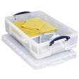 Really Useful Box opbergdoos 33 liter, transparant