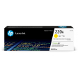HP toner 220A, 1.800 pagina's, OEM W2202A, geel