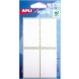 Agipa witte etiketten in etui ft 30 x 55 mm (b x h), 28 stuks, 4 per blad