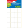 Apli witte etiketten ft 19 x 27 mm (b x h), 96 stuks, 16 per blad (2675)