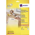 Avery L4732REV-25 afneembare etiketten ft 35,6 x 16,9 mm (b x h), 2.000 etiketten, wit