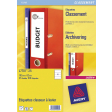 Avery Zweckform L7701-25 ordnerrugetiketten ft 19,2 x 6,2 cm (b x h), 100 etiketten, wit