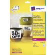 Avery L4778-20 ultra-sterke etiketten ft 45,7 x 21,2 mm (b x h), 960 etiketten, wit