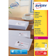 Avery L7160, Adresetiketten, Laser, Ultragrip, wit, 100 vellen, 21 per vel, 63,5 x 38,1 mm