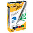 Bic whiteboardmarker 1701 doos van 4 stuks in geassorteerde kleuren