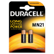 Duracell batterijen Alkaline Security MN21, blister van 2 stuks