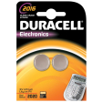 Duracell knoopcel Electronics CR2016, blister van 2 stuks