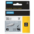 Dymo RHINO vinyltape 19 mm, zwart op wit