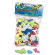 Folia mosgummi figuren bloemen en vlinders