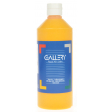 Gallery plakkaatverf, flacon van 500 ml, donkergeel