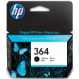 HP inktcartridge 364, 250 pagina's, OEM CB316EE, zwart